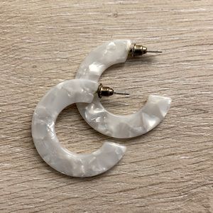 Madewell Tortoise Hoops